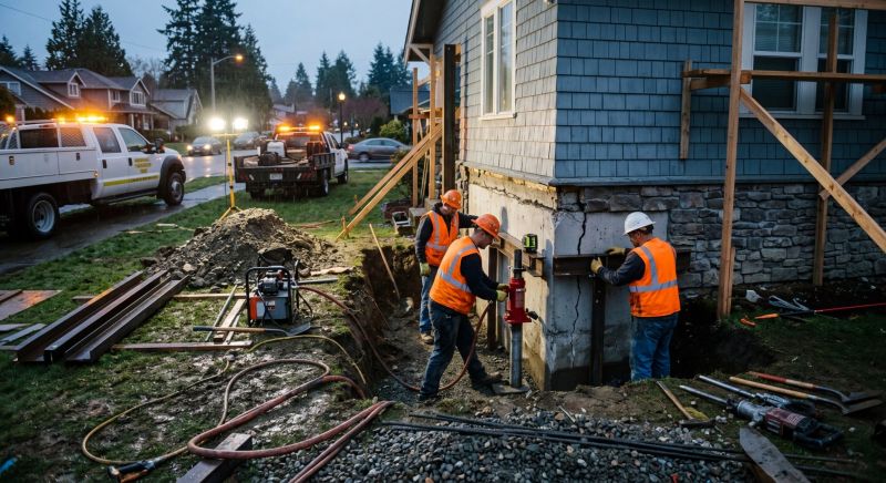 Foundation Stabilizing in Fort Collins, CO