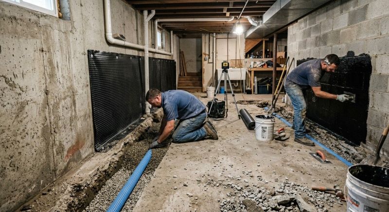 Wet Basement Solutions in Grand Rapids, MI