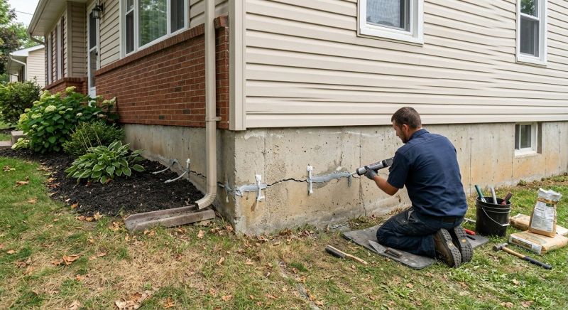 Basement Crack Repair in Fort Collins, CO