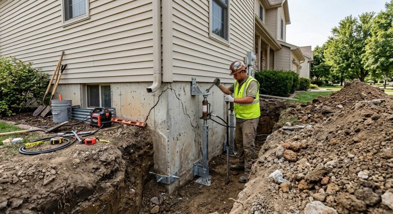 Building Foundation Repair in Greenville, SC