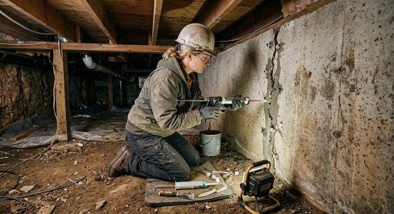 Concrete Foundation Repair in Greenville, SC