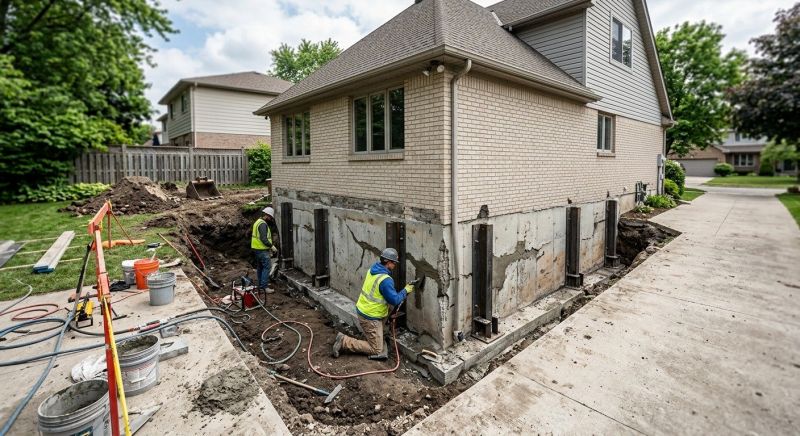 Exterior Foundation Repair in Greenville, SC