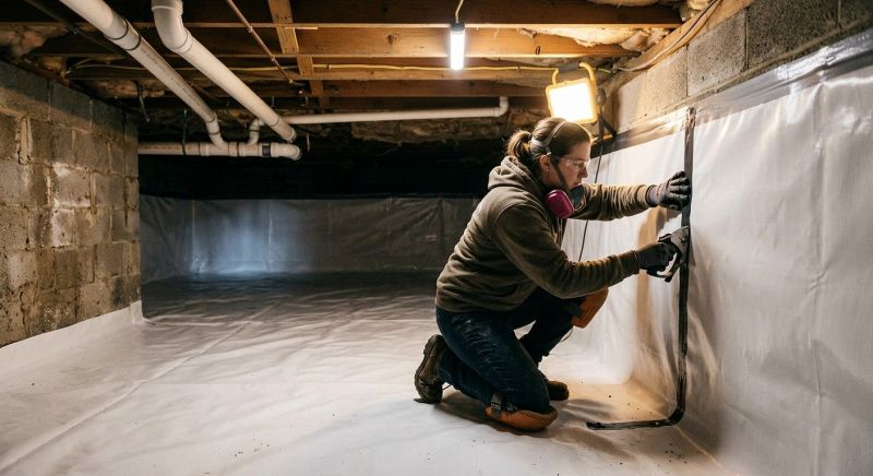 Vapor Barrier Installation in Greenville, SC